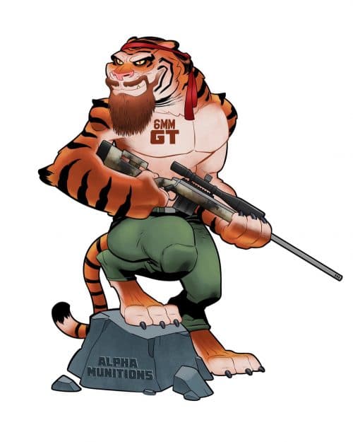 6GT Tiger Sticker