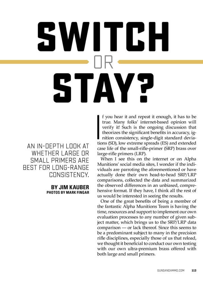 Switch Or Stay — Page 1